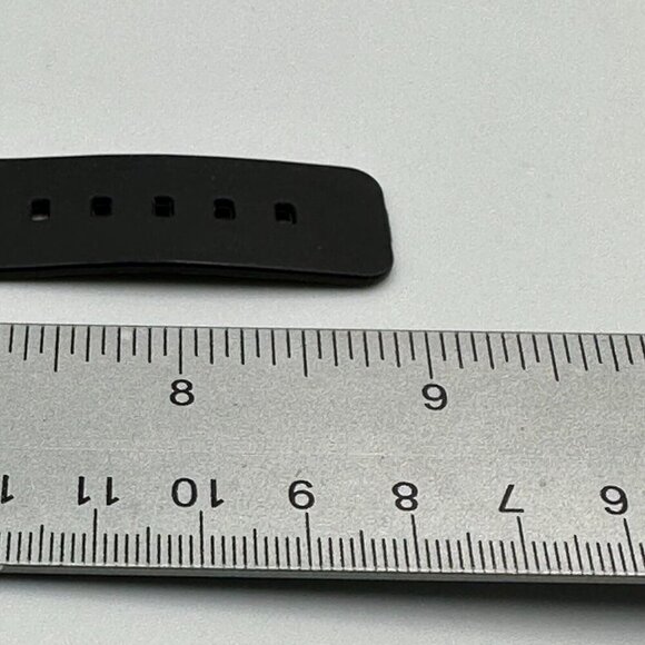 3/$30 Casio Watch Men Women All Black White Dial 33MM Round Dial  9" - Picture 11 of 13